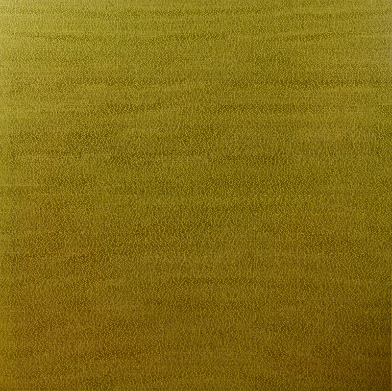 닮다, 담다2, 90x90cm, ink pen , oil on canvas, 2012