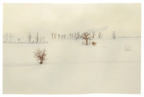 Biei, Hokkaido, Japan, 57.8x38.8cm, giclee print on handmade paper, 2015, 2of15