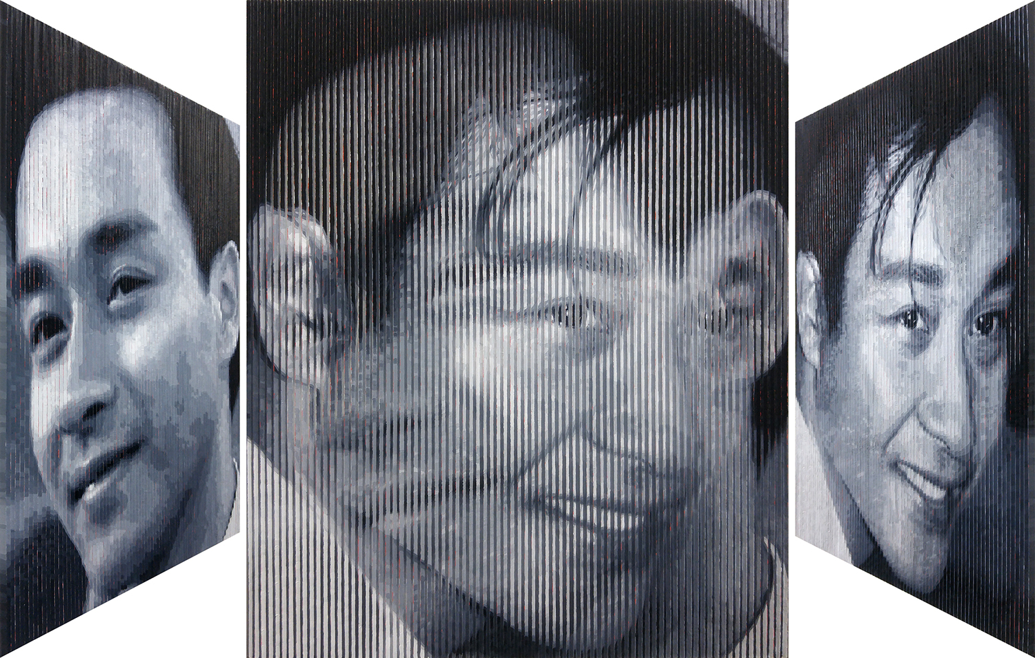 Lee Youngha, Eternal Idol-Leslie Cheung, 50x60.6cm, oil on canvas, 2017
