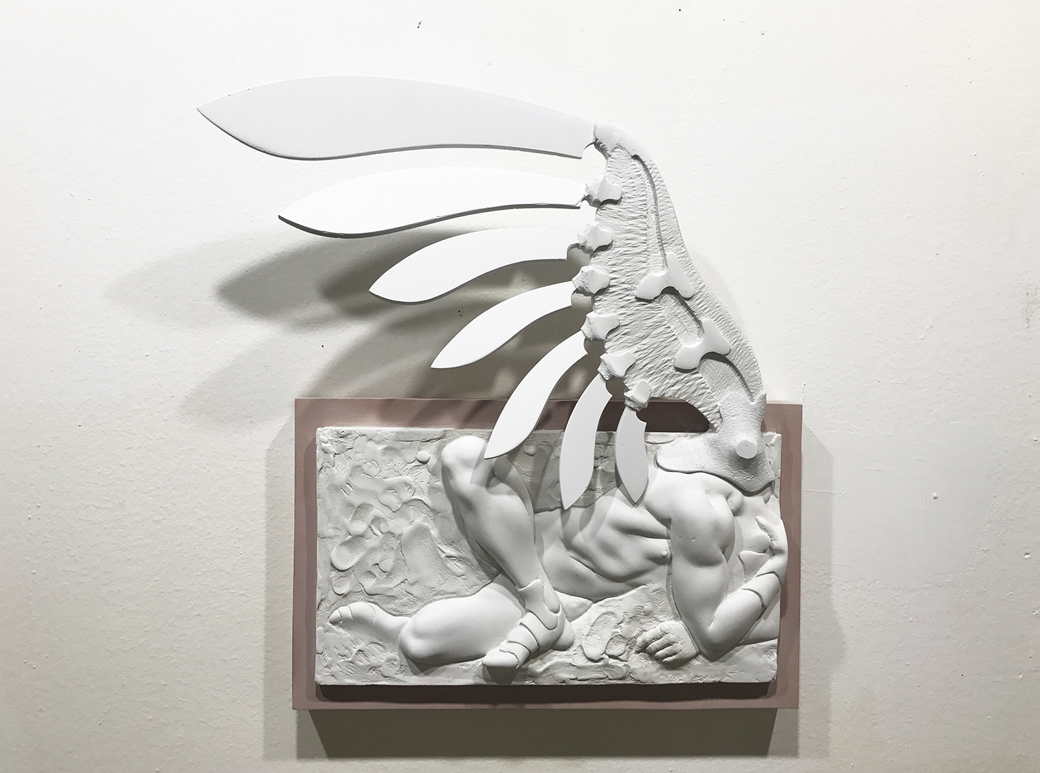 Yoon Dujin_Elysium_36x32cm_FRP, carving and casting_2017