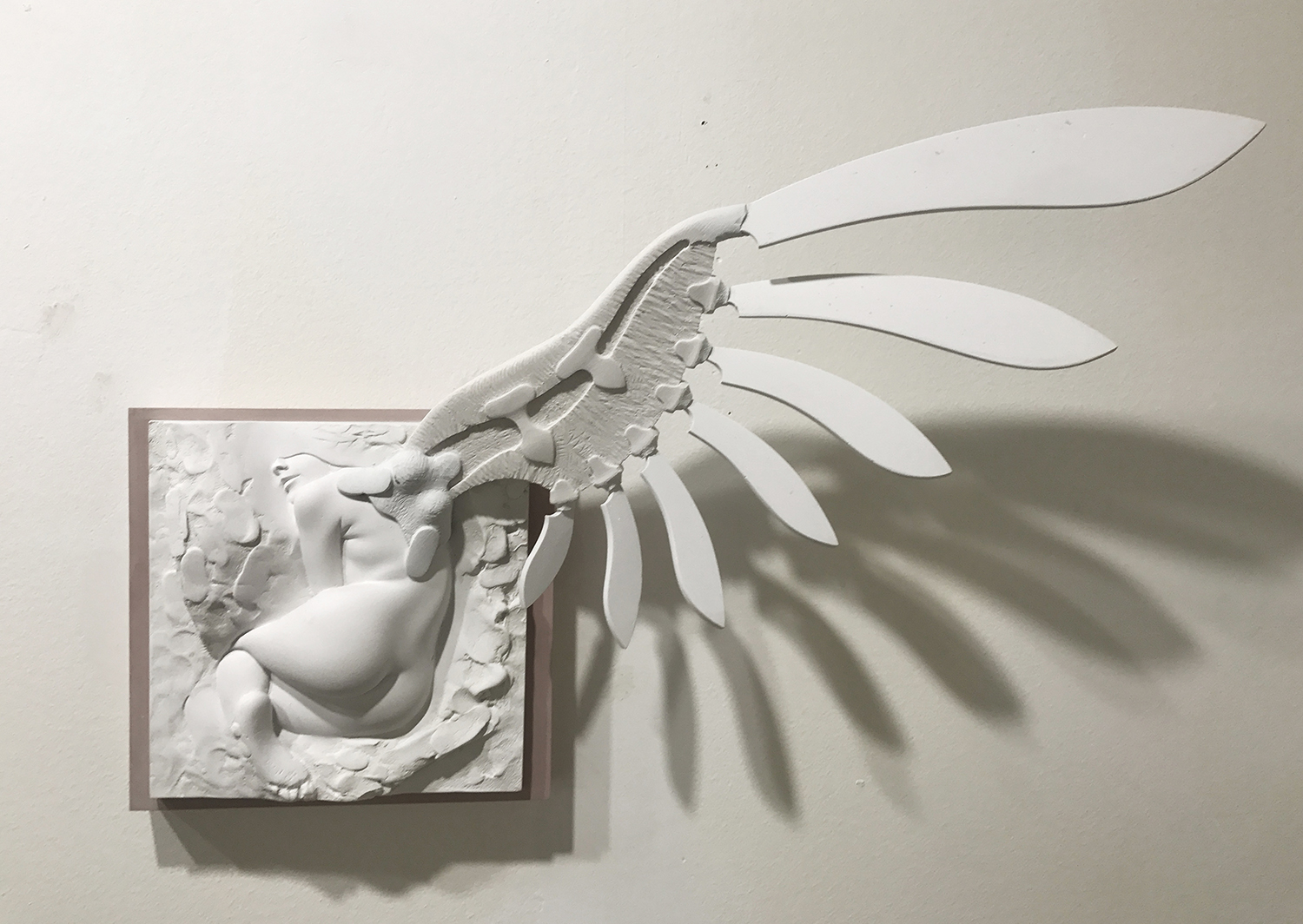 Yoon Dujin_Elysium_37x54cm_FRP, carving and casting_2017