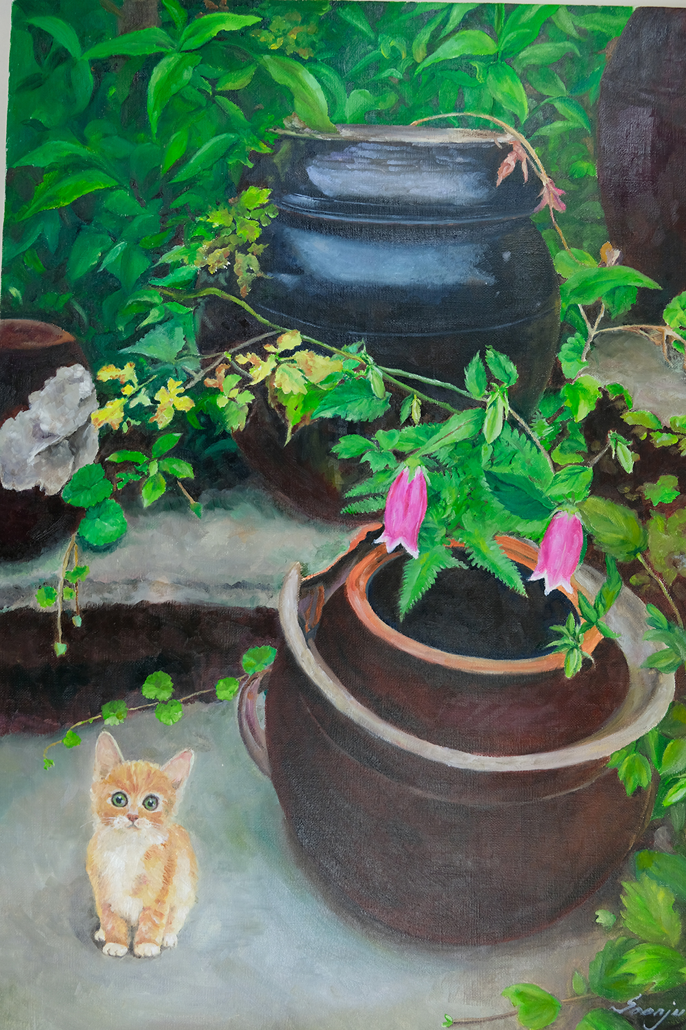 Choi Soonju, where am I, 53x72.7cm, oil on canvas, 2019