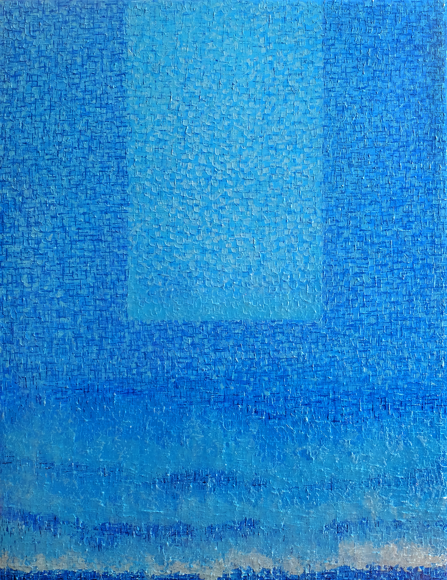 현애강Hyunae Kang, Ocean Blue 2A21, 122x152cm, Mixed Media, 2021