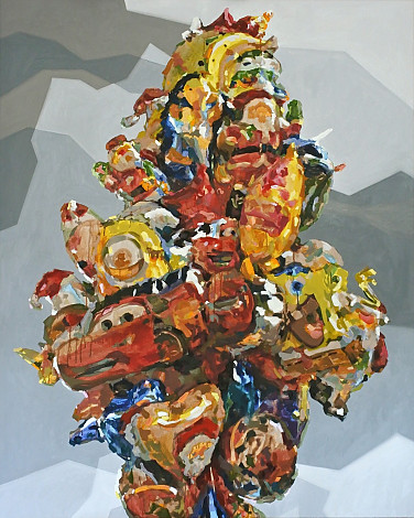 Luftballons II_150x120cm_린넨천에 유채_2015
