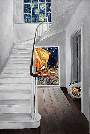 Koo Sanghee, Hommage to Gogh, 60.6cmX40.9cm, Acrylic on Canvas, 2018