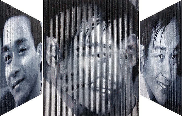Lee Youngha, Eternal Idol-Leslie Cheung, 50x60.6cm, oil on canvas, 2017